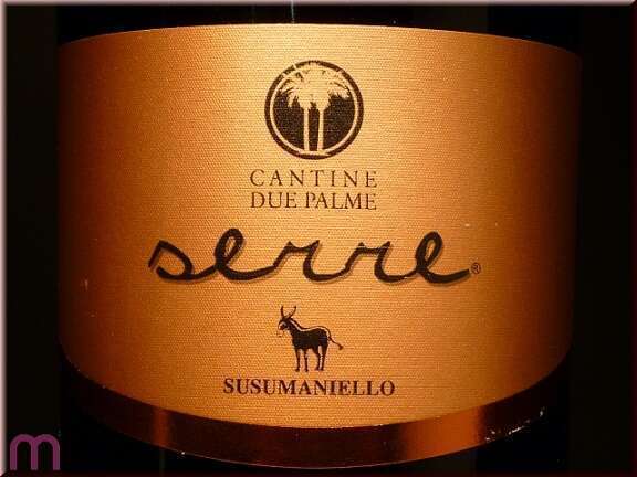 Susumaniello Serre - Cantine due Palme