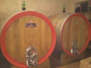 Botti di rovere cantina Emanuele Rolfo Ca di Caire