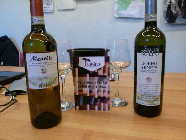 Degustazione Vini Emanuele Rolfo con Trovino