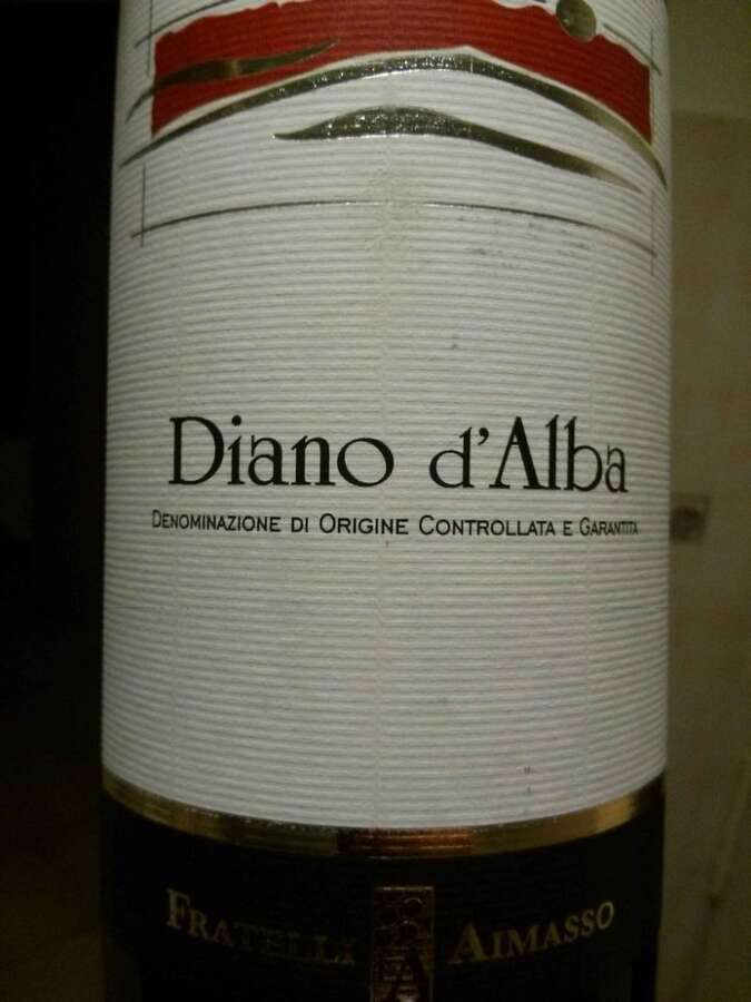 Diano d'Alba Dolcetto Fratelli Aimasso