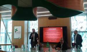Il presidente Giulio Fiamberti e il Direttore Armando Colombi del Club del Buttafuoco Storico
