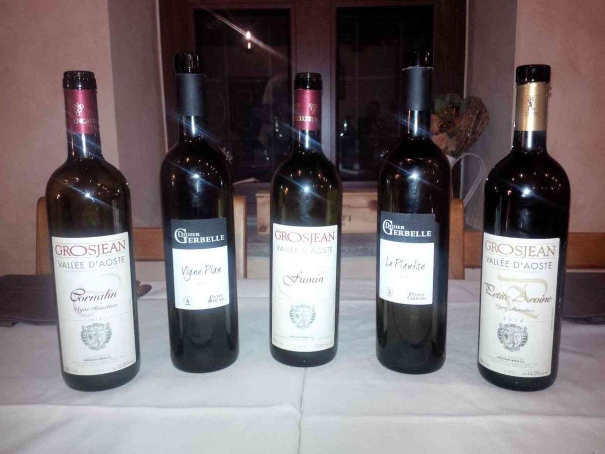 Degustazione Vini Valle D Aosta di Grosjean e Gerbelle a Cascina Vittoria