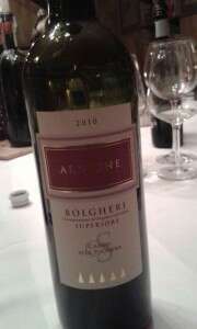 Arnione Bolgheri Doc Superiore Campo Alla Sughera