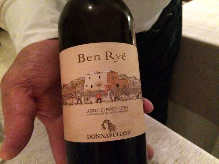 Il Passito Ben Rye di Donna Fugata