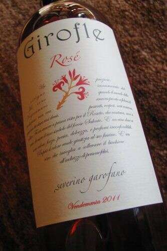 Girofle Rosé di Severino Garofalo 2011 Girofle Rosé di Severino Garofalo 2011