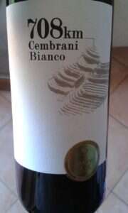 708 km Cembrani DOC Bianco 2013 708 km Cembrani DOC Bianco 2013