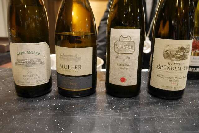 Bottiglie Riesling Austriaci Fisar Milano