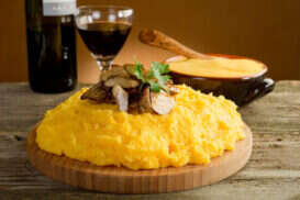 Abbinamento Vino Polenta