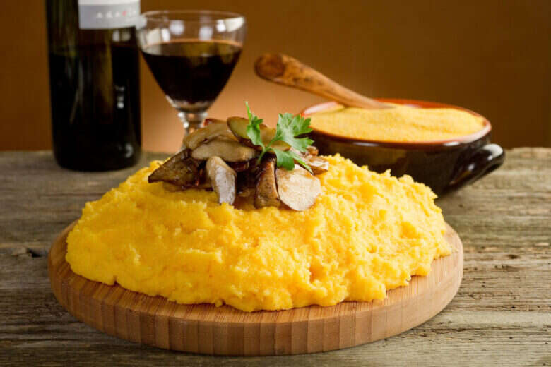 Abbinamento Vino Polenta