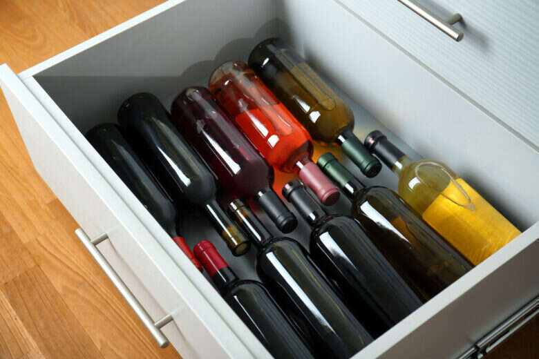 come conservare il vino - cassetta di legno
